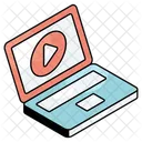 Online Media Online Video Video Streaming Icon