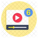 Online Media Online Video Video Streaming Icon