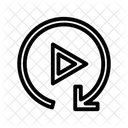 Playback Rate 1 X Icon