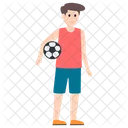 Player Sportsman Soccer Player Icon