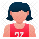 Player Avatar Woman Icon