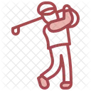 Player Sports And Competition Sports Golf Man Icon