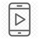 Celular Player Youtube Ícone
