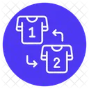 Player Substitution Sport Substitution Icon