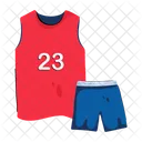 Player Uniform Sports Apparel Player Clothing Icon