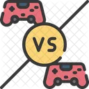 Player Vs Controllers Icon