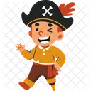 Pirate Child Boy Icon