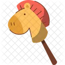 Horse Toy Stick Icon