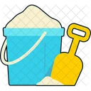 Playing Sand Bucket Icon