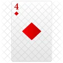 Play Four Red Icon