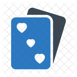 Playing Cards Icon - Download in Flat Style