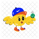 Playing Chick  Icon