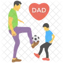 Playing Dad Friendly Icon