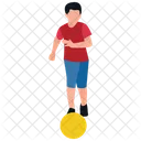 Playing Football Football Game Olympic Game Icon