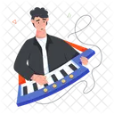 Playing Piano Piano Performance Rock Piano アイコン