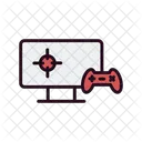 Playing Videogame  Icon