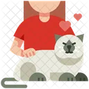 Playing With Pets Pets Cat Icon