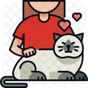 Playing With Pets Pets Cat Icône