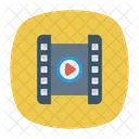 Playlist Video Player Icon