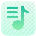 Playlist Quaver Musical Note Icon