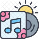 Playlist Collection Compact Disc Icon