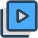 Video Play Streaming Icon