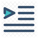 Playlist Music Audio Icon