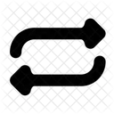 Wiedergabeliste Wiederholungsliste X Symbol