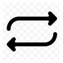 Wiedergabeliste Wiederholungsliste X Symbol