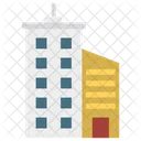 Plaza Office Building Icon