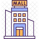 Plaza Shopping Mall Marketplace Icon