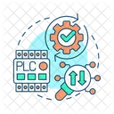Plc Programmable Logic Controller Plc Automation Icon
