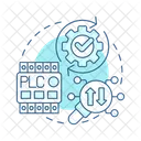 Plc Programmable Logic Controller Plc Automation Icon