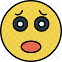 Pleading Emoji Expression Icône