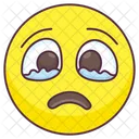 Pleading Emoji Pleading Expression Emotag Icône