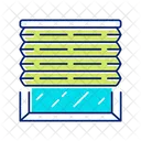 Pleated blinds  Icon