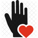Pledge Heart Love Icon