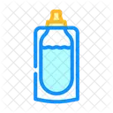 Botella De Agua Plegable Icono