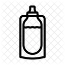 Botella De Agua Plegable Icono