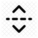 Plegar Expandir Flecha Vertical Navegacion Navegar Icono