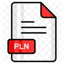 Pln Doc File Icon