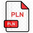 Pln File Format Icon