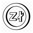 Pln Polnischer Ztoty Ztoty Polnisch Symbol