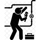 Plombier Reparer Tuyau Icon