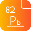 Plomo Tabla Periodica Quimica Icono