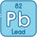 Plomo Quimica Tabla Periodica Icono