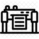 Plotter Druck Grafik Symbol