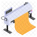 Plotter Drucker Maschine Symbol