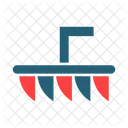 Vehicle Snowplow Farming Icon
