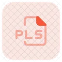Pls File Audio File Audio Format Icon